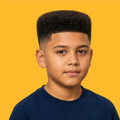 Kid Flat Top Fade
